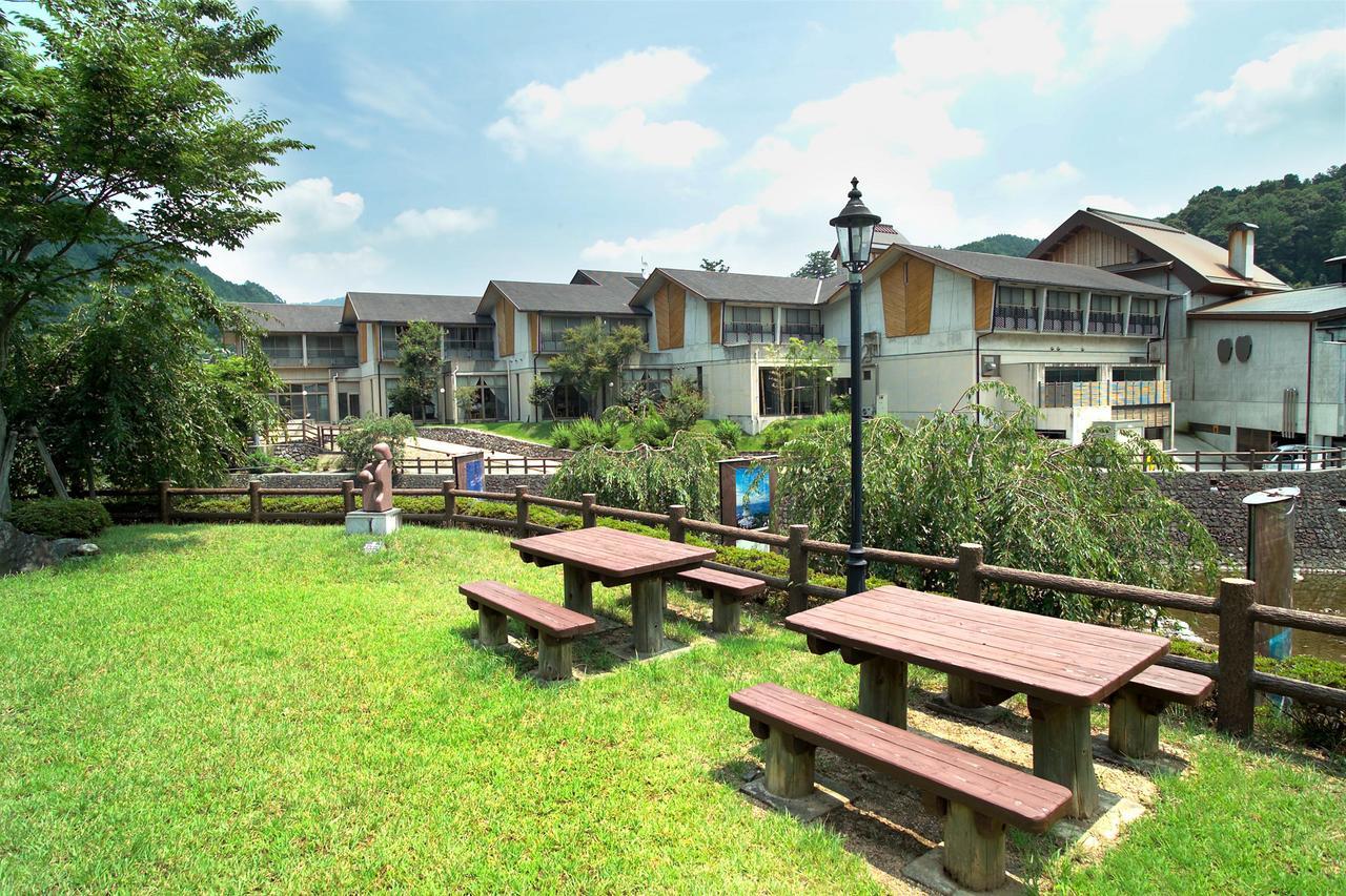 Kamiyama Onsen Hotel Shikinosato & Iyashinoyu Tokushima Dış mekan fotoğraf