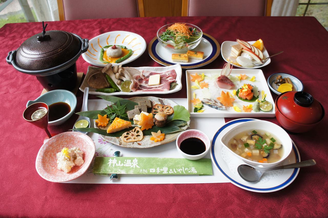 Kamiyama Onsen Hotel Shikinosato & Iyashinoyu Tokushima Dış mekan fotoğraf